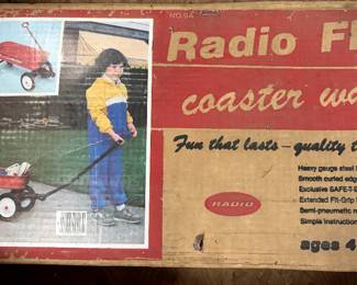 Original radio flyer, coaster wagon, new inbox