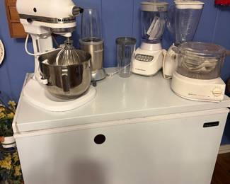 Deep Freezer in working condition, Kitchenaide Mixer, Food Processor