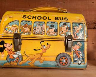 Several Vintage Lunch Boxes