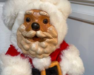 Raikes Bears are collectible plush teddy bears and animals known for their signature hand-carved wooden faces, paws, and foot pads, created by artist and wood sculptor Robert Raikes