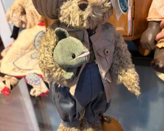 Bearington Bears MacK & Earl Plush 16" Fisherman Stuffed Animal Teddy Bear
