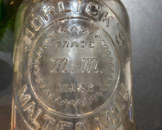 Vintage antique advertising bottles