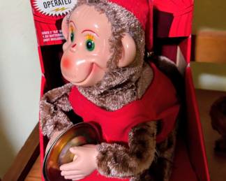 Westminster vintage clapping monkey