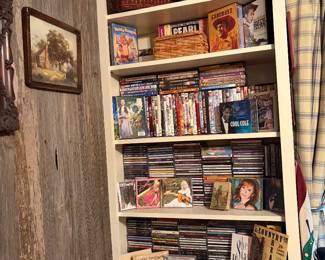 DVD's, CD' and Cassette tapes