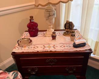 Alabaster lamp