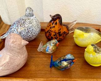 murano birds