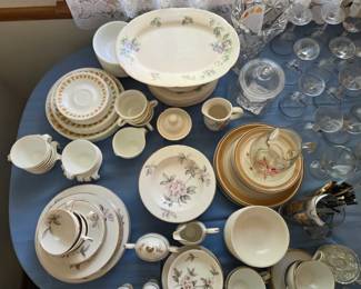 Correlle Butterfly Gold dishes, Pfaltzgraff "Village" Stoneware & vintage porcelain fine china and more!