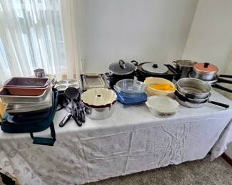 various kitchenware