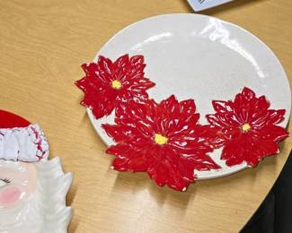 holiday trays and platters
