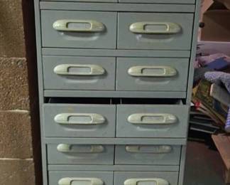 Vintage Industrial Cabinet - The Wright Line INC.