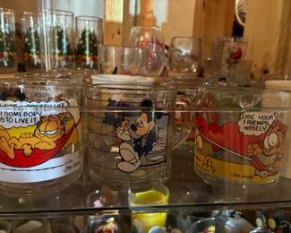 Garfield , Mickey Mouse Mugs