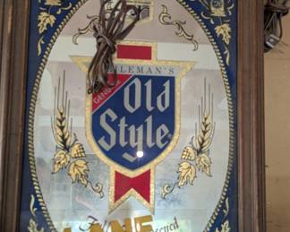 Old Style Beer Mirror