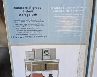 Never used Home shelving units 