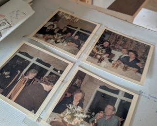 Vintage photo albums