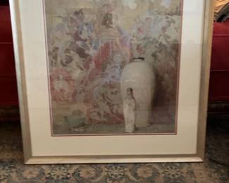 The Picture from Thibet Print by Danish-American artist Emil Carlsen