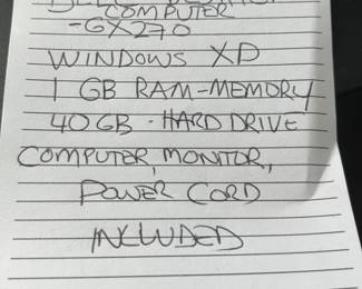 Dell OptiPlex GX270 Desktop Computer Bundle