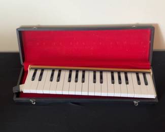 Vintage Italian Made Melodica with Hardshell Case