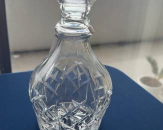 Waterford Cut Crystal Spirits Decanter with Stopper