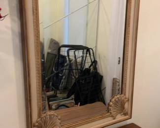 Large Full-Length Hollywood Regency Wall Mirror 30 x 68