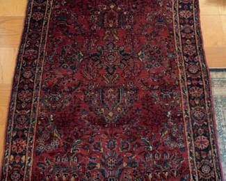 65”x41” Vintage Hand-Knotted Persian Area Rug