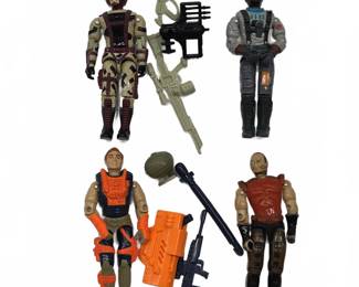 1990 G.I. Joe Action Figures with Accessories