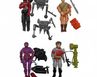 1988 G.I. Joe Action Figures with Accessories