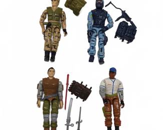 1988 GI Joe Action Figures with Accessories