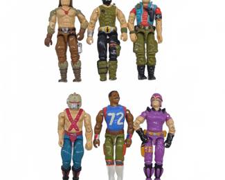 1987 GI Joe Action Figures Assorted Characters