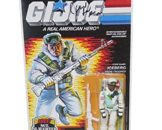 1986 GI Joe Iceberg Action Figure Carded