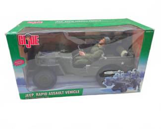 G.I. Joe 1:6 Jeep Rapid Assault Vehicle Boxed