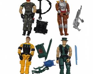 1988 GI Joe Action Figures with Accessories