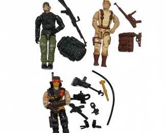 1991 G.I. Joe Action Figures with Accessories