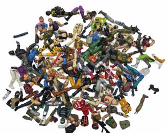 G.I. Joe 1980s Hasbro Action Figure Parts Lot