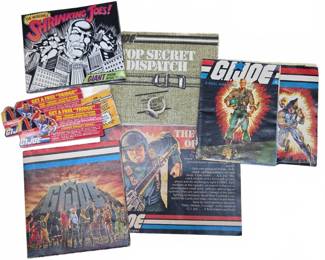 GI Joe Promotional Booklets & Offer Cards 1980s