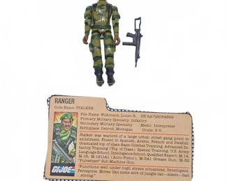 1982 G.I. Joe Stalker Action Figure Complete
