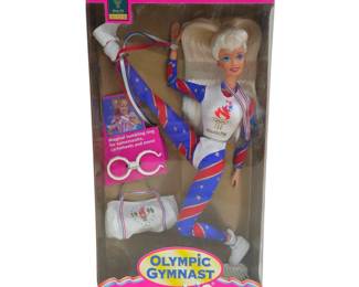 1996 Olympic Gymnast Barbie Doll NRFB