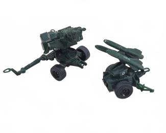 GI Joe Die-Cast Military Missile & Cannon Toys
