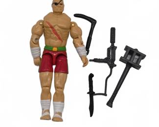 1993 G.I. Joe Street Fighter Viktor Sagat Figure