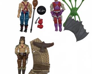 1987 Action Figures Complete With Accessories