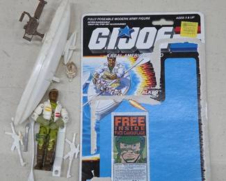 GI Joe Stalker Action Figure with Card & Access