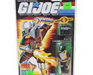 1986 G.I. Joe B.A.T.S. Carded Figure Hasbro
