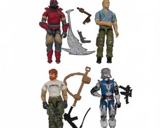 1987 GI Joe Action Figures with Accessories