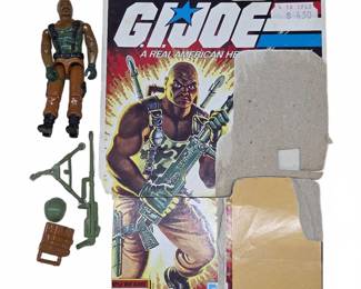1984 G.I. Joe Roadblock Figure Complete