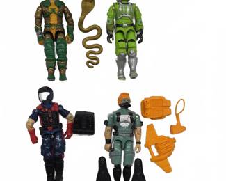 1986 G.I. Joe Action Figures & Accessories Lot