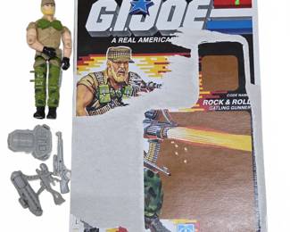 1989 G.I. Joe Rock & Roll Figure w/ Cardback