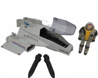 GI Joe Skystriker Jet with Figure & Missiles