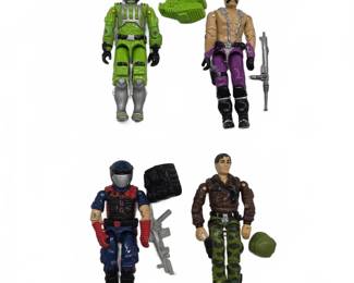 1986 G.I. Joe Action Figures with Accessories
