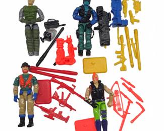 1992 GI Joe Action Figures Complete w/ Accessories