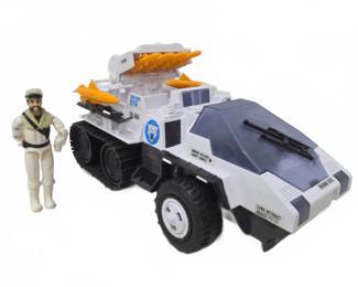 1985 GI Joe Snow Cat Vehicle & Figure Complete