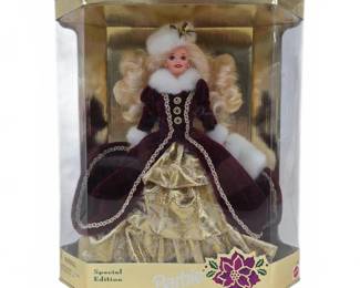 1996 Happy Holidays Special Edition Barbie Doll